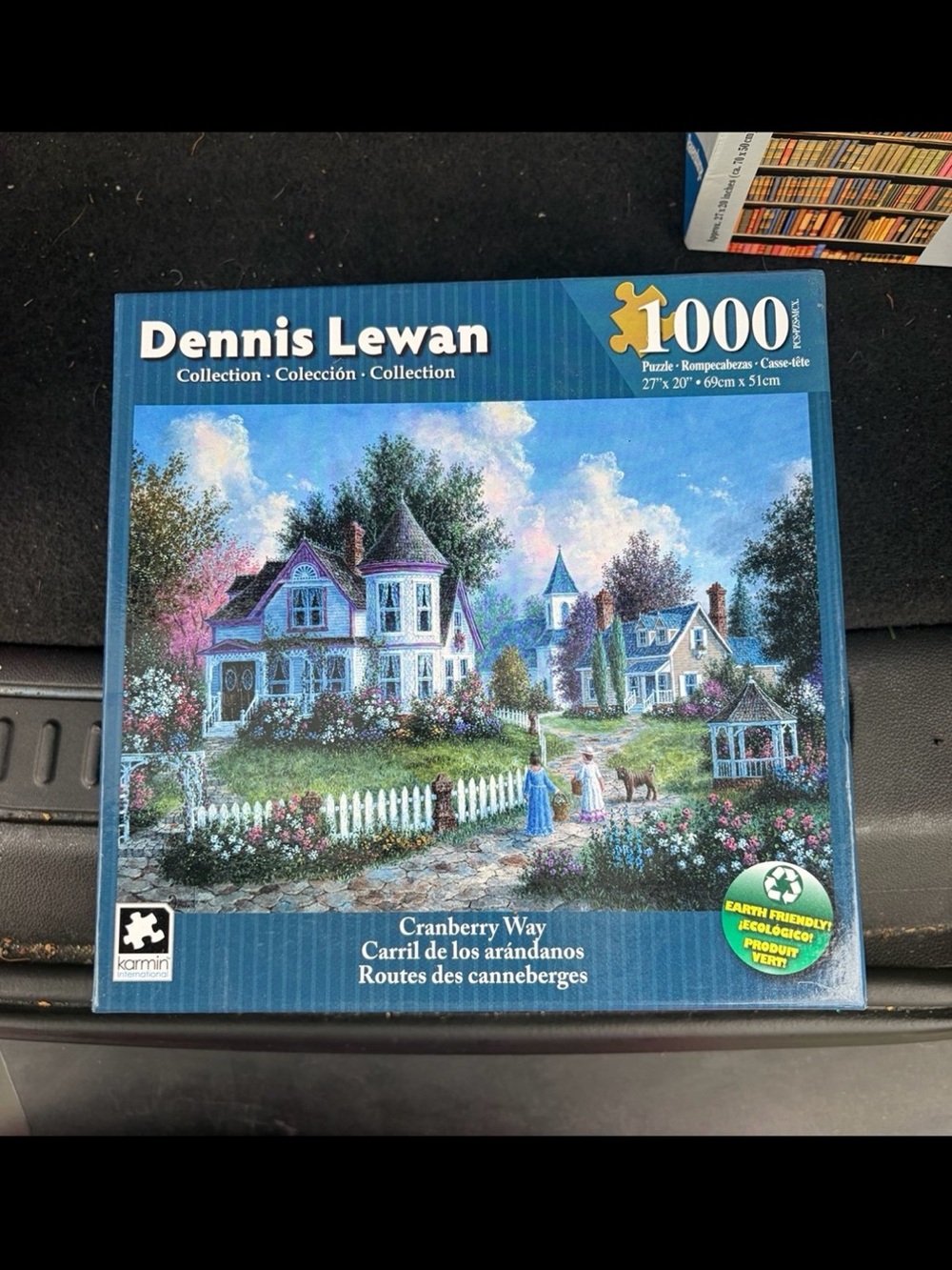 Dennis lewan Cranberry Way 1000-Piece Jigsaw Puzzle - pieces in ziplock bag